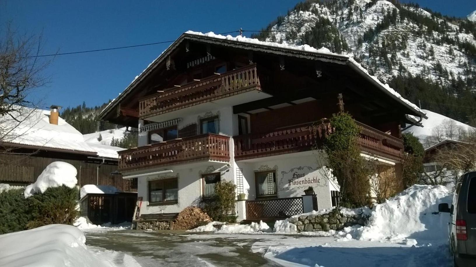 Haus Rosenbaechle Apartment Bad Hindelang Exterior foto